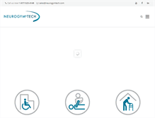 Tablet Screenshot of neurogymtech.com